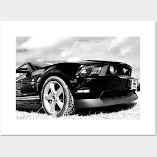 Ford Mustang GT Sports Motor Car Posters and Art